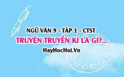 Truyện truyền kì là gì? Đặc điểm của truyện truyền kì thể hiện qua các yếu tố nào? Ngữ văn lớp 9